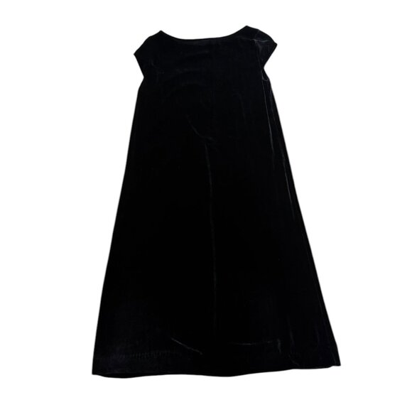 Vintage women’s DKNY dress long black rayon/silk 1990s - Picture 5 of 5